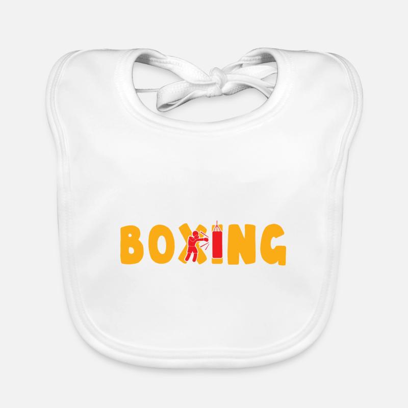 Boxe Bavoir bio Bébé