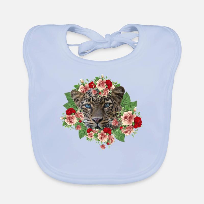 Leo Le Chat Bavoir bio Bébé