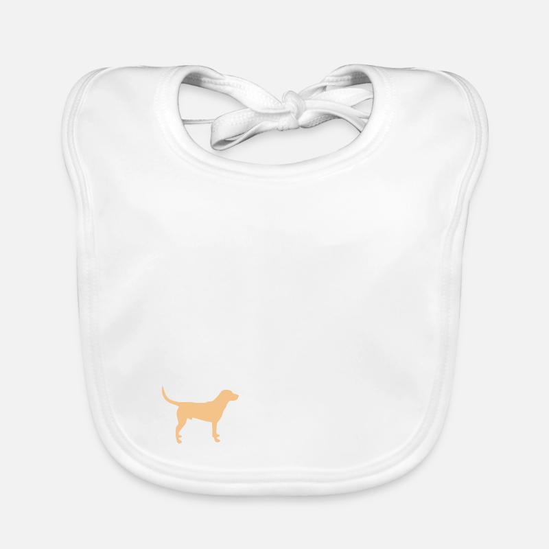 Chien Labrador – sable orange Bavoir bio Bébé