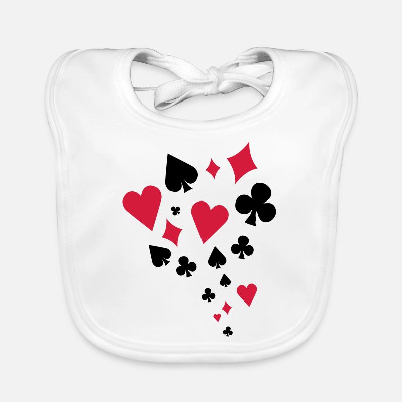 Poker Bavoir bio Bébé