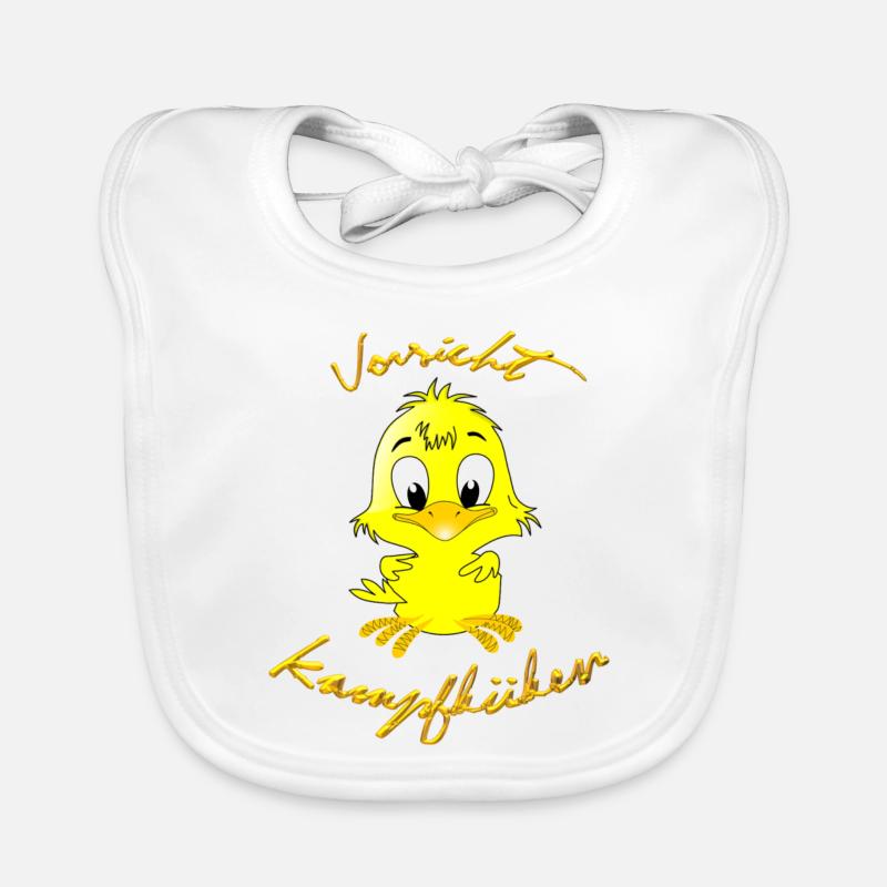 kampfküken Baby Bio-Lätzchen