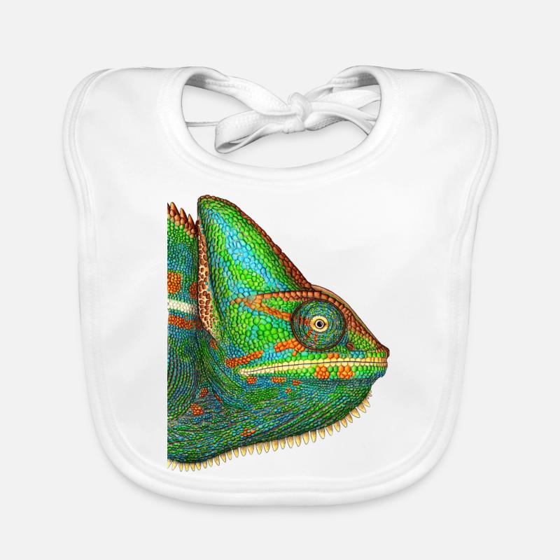 caméléon Bavoir bio Bébé
