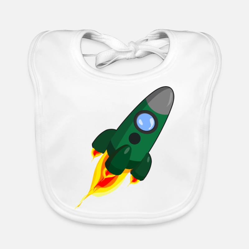 rocket Organic Baby Bibs
