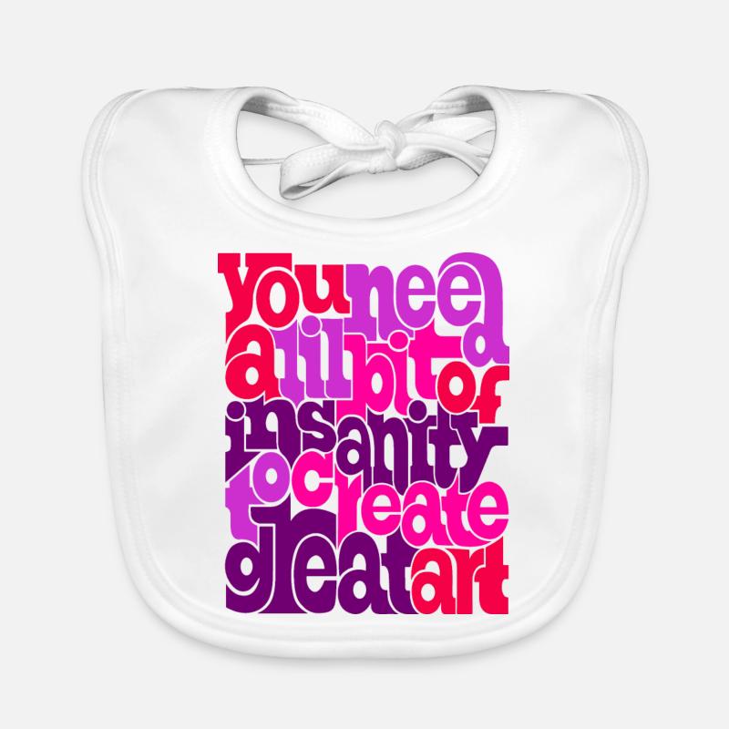 Insanity Organic Baby Bibs