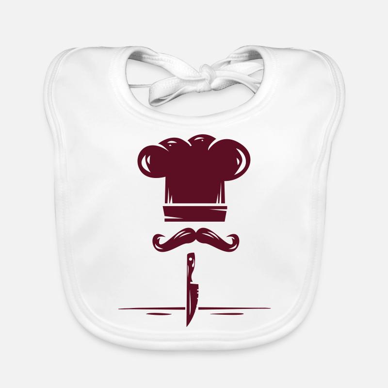 logo kitchen Organic Baby Bibs