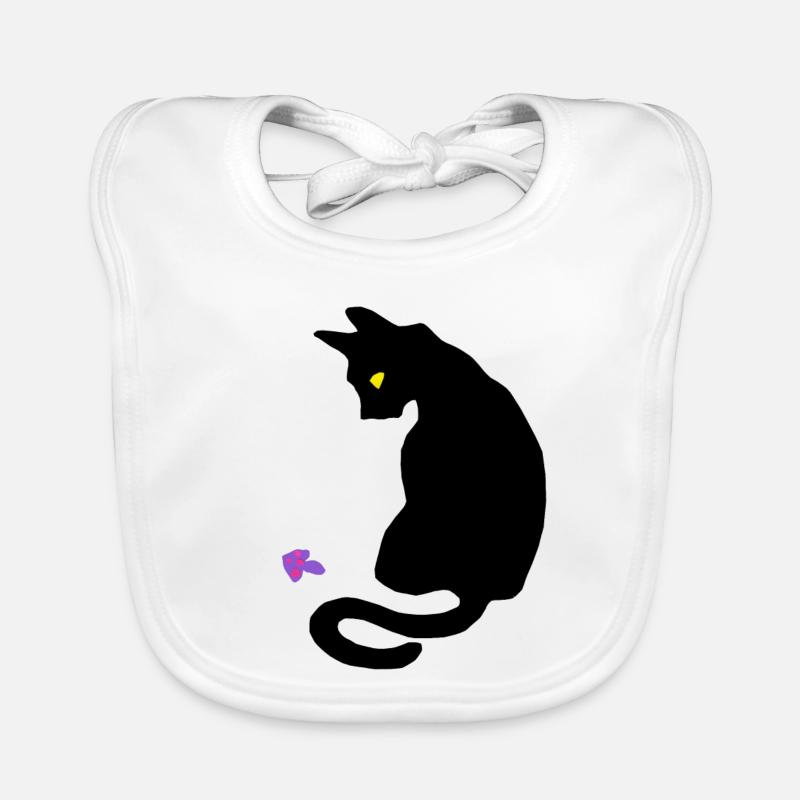 Katze Baby Bio-Lätzchen