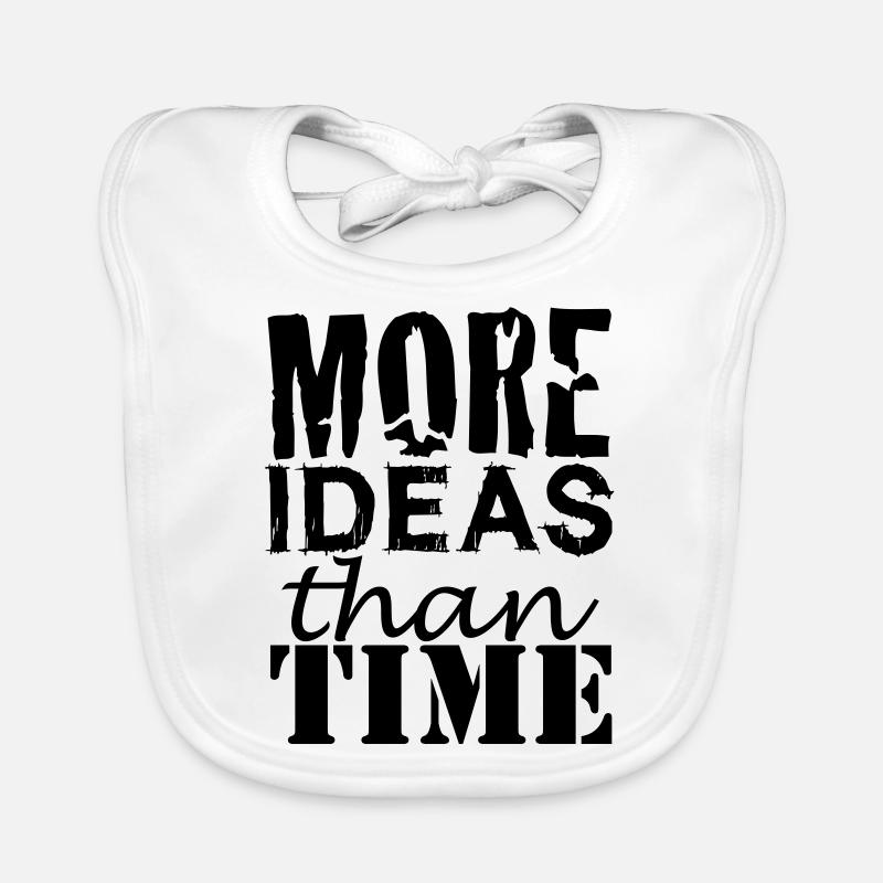 Plus que des idées Heure: Creative People Bavoir bio Bébé