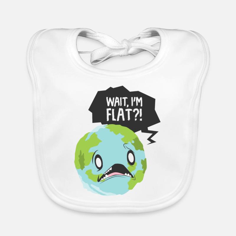 Gift Planet Comic Sayings Astronomy Space Organic Baby Bibs