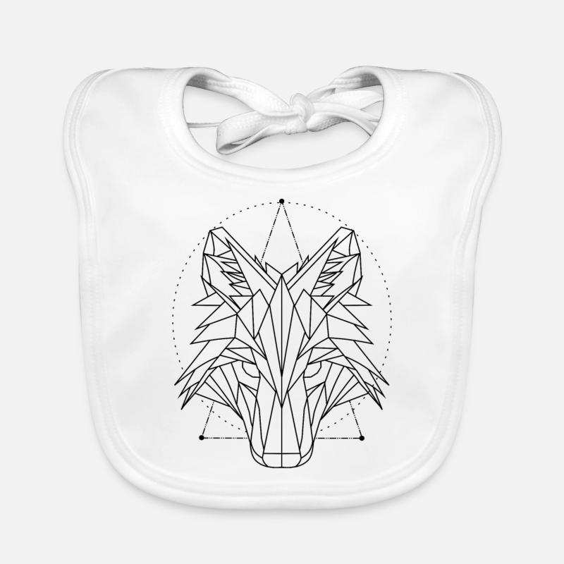 wolf Organic Baby Bibs