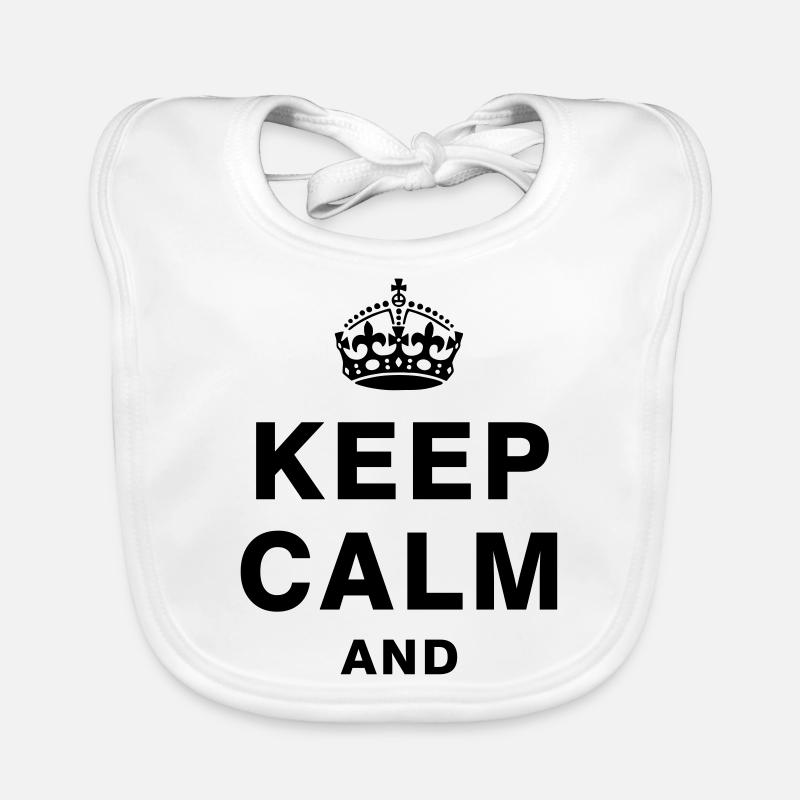 KEEP CALM AND Baby Bio-Lätzchen