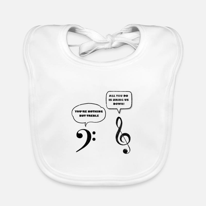 musique Bavoir bio Bébé