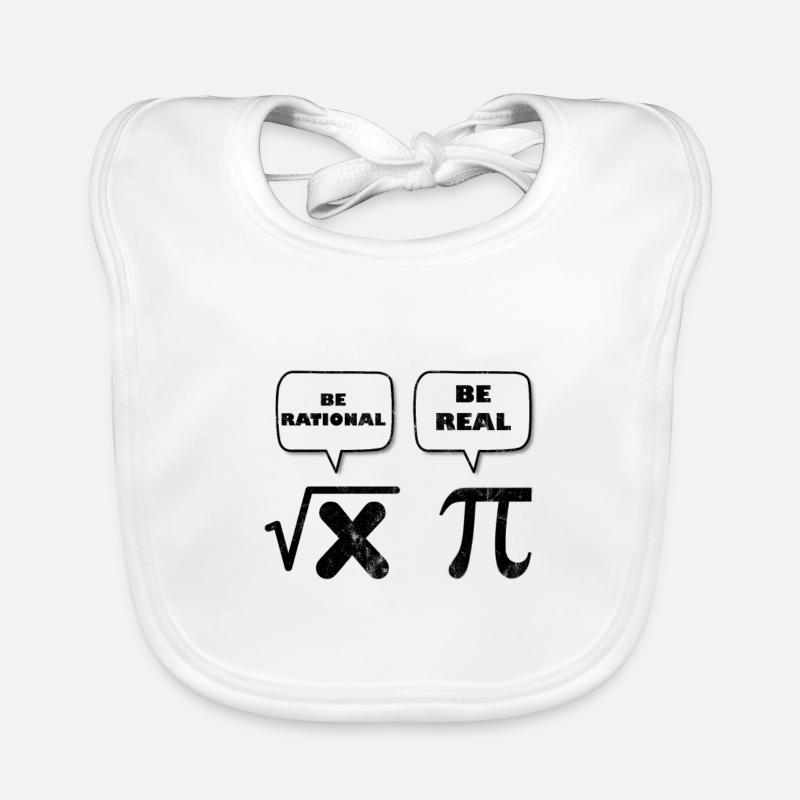 Math nerd Bavoir bio Bébé