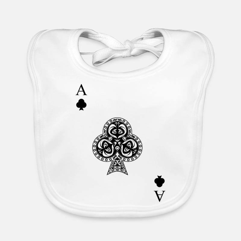 as du trèfle Bavoir bio Bébé