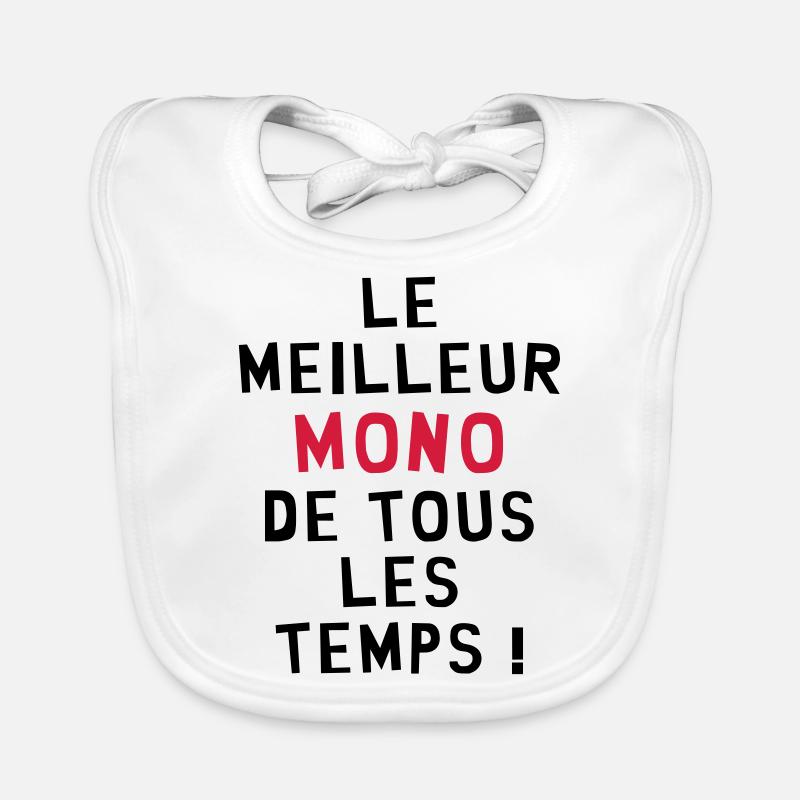 Moniteur / Monitrice / Mono / Formation / Ski Bavoir bio Bébé