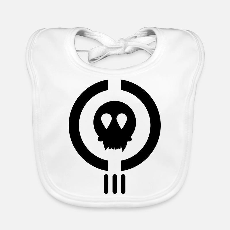 Alien Skull / Alien Skull Power (1c) Bavoir bio Bébé