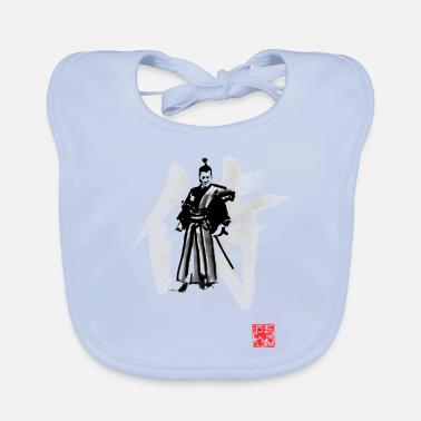 samurai Bavaglino ecologico per neonato