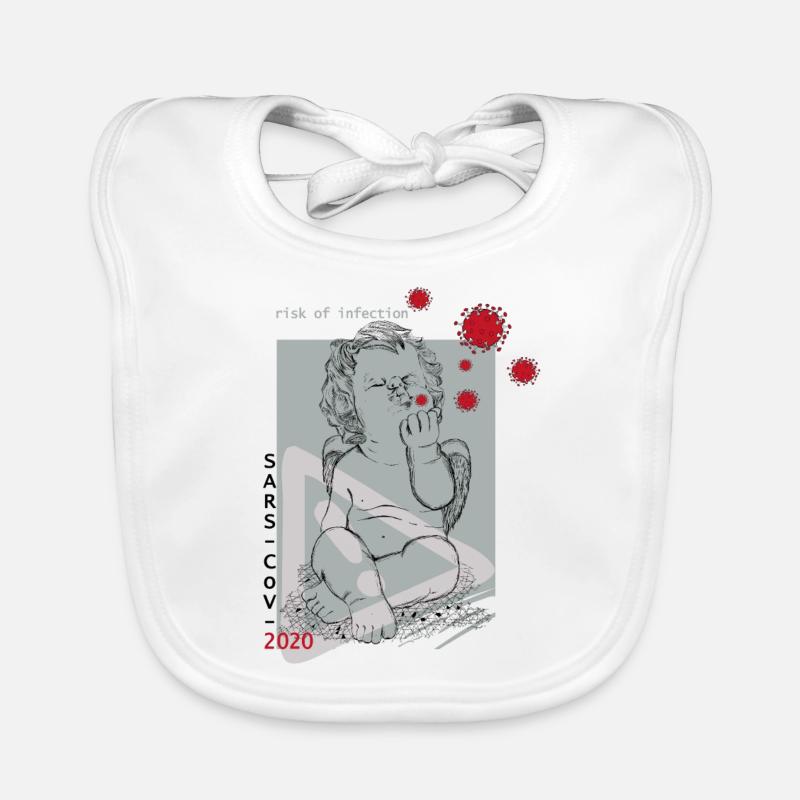 Risque de contagion Bavoir bio Bébé