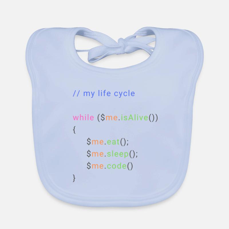 my life cycle dev Bavoir bio Bébé