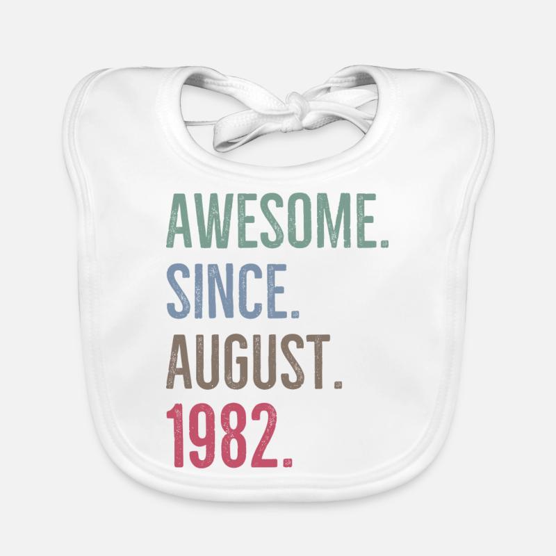 Großartig seit August 1982 Baby Bio-Lätzchen