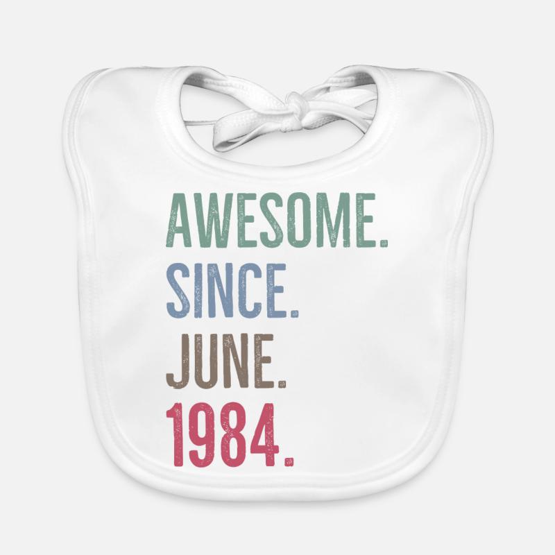 Großartig seit Juni 1984 Baby Bio-Lätzchen