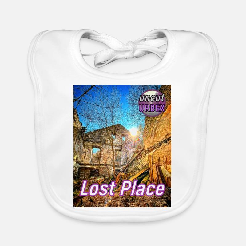 Lost Place - À l’ancienne forge Bavoir bio Bébé