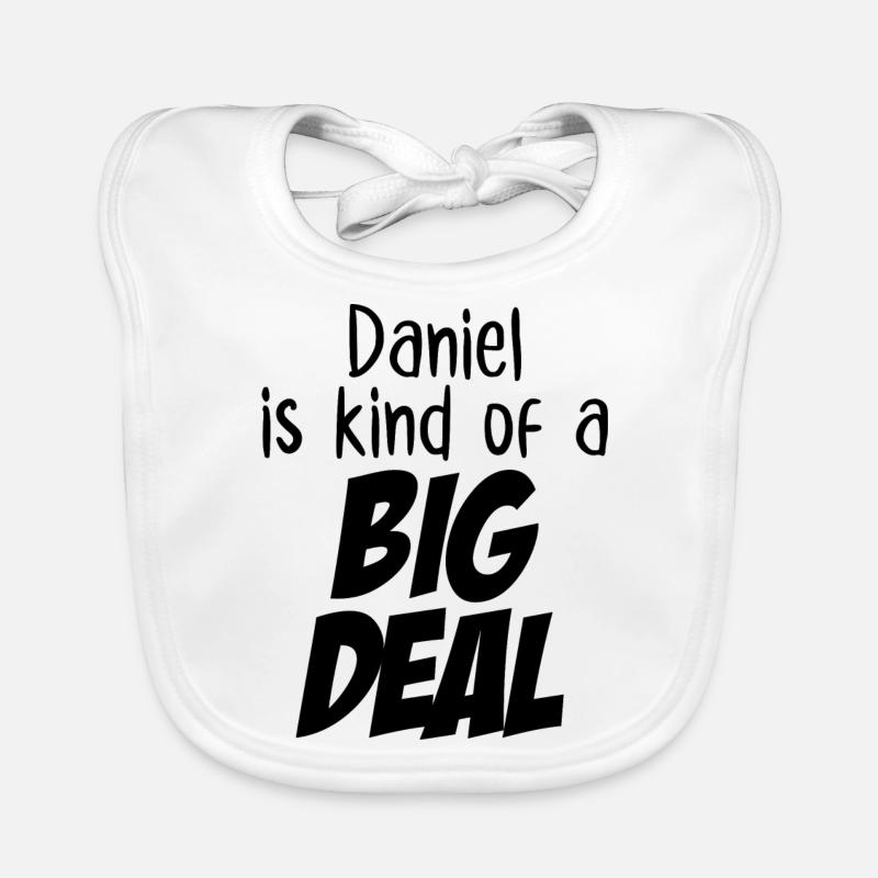 Daniel ist eine große Sache Baby Bio-Lätzchen