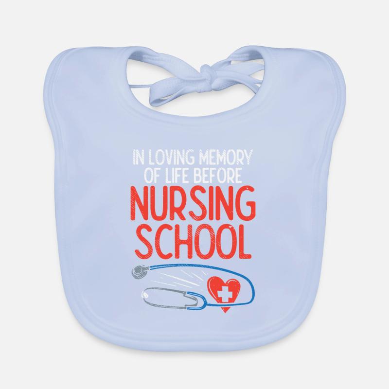 Before Nursing School Organic Baby Bibs