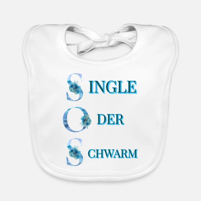 SOS Single oder Schwarm Baby Bio-Lätzchen