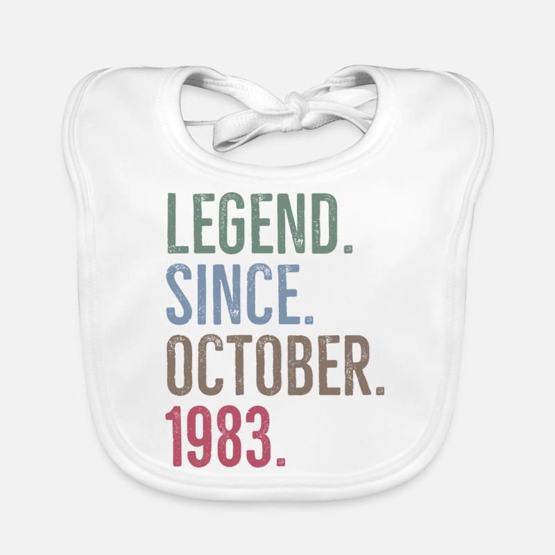Legend Since October 1983 Organic Baby Bibs