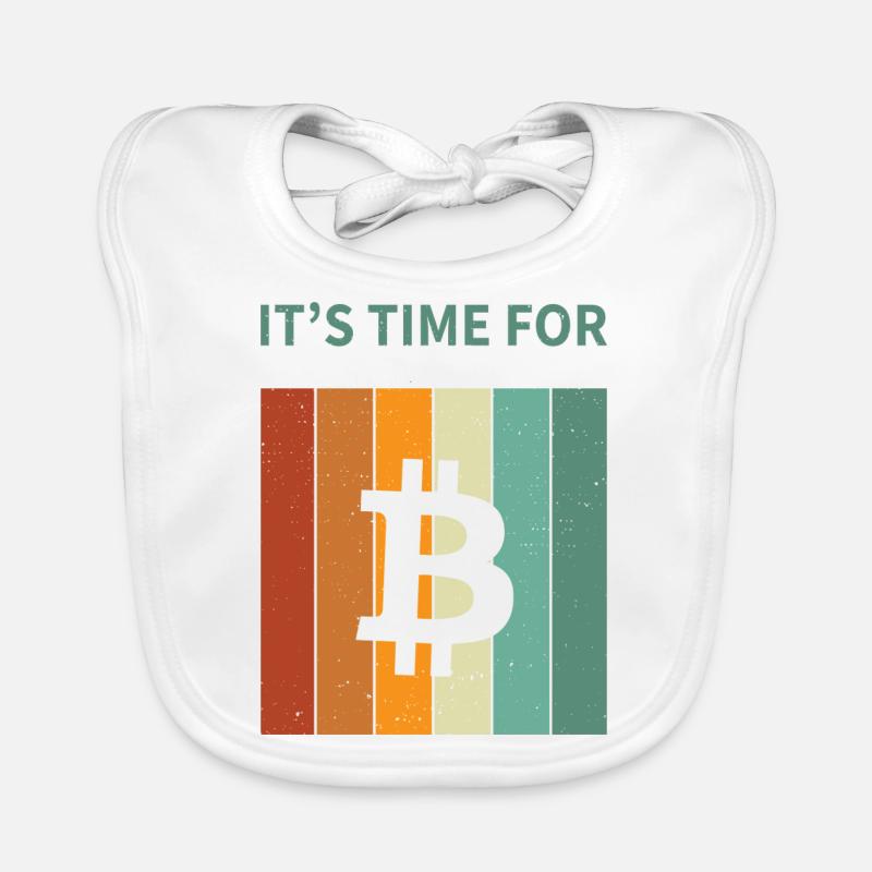 Bitcoin Organic Baby Bibs