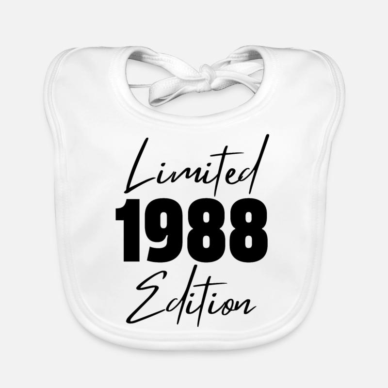 1988 Édition limitée Bavoir bio Bébé