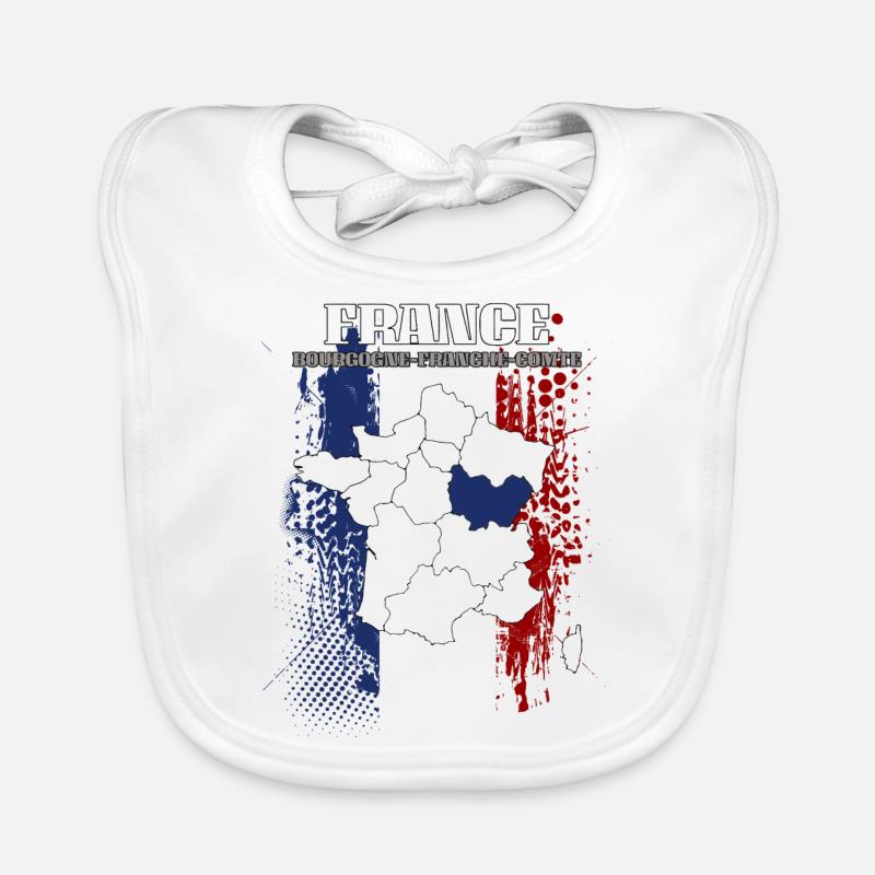 Bourgogne Franche Comté Bavoir bio Bébé