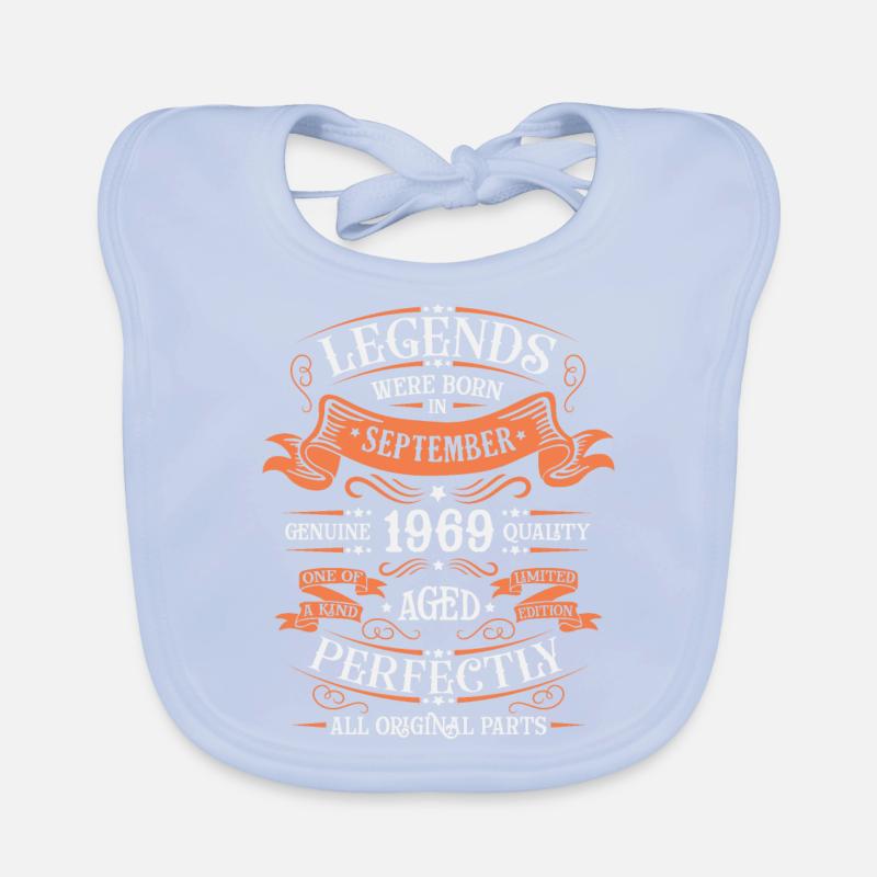 52. Jubiläum September 1969 Geschenkidee Baby Bio-Lätzchen