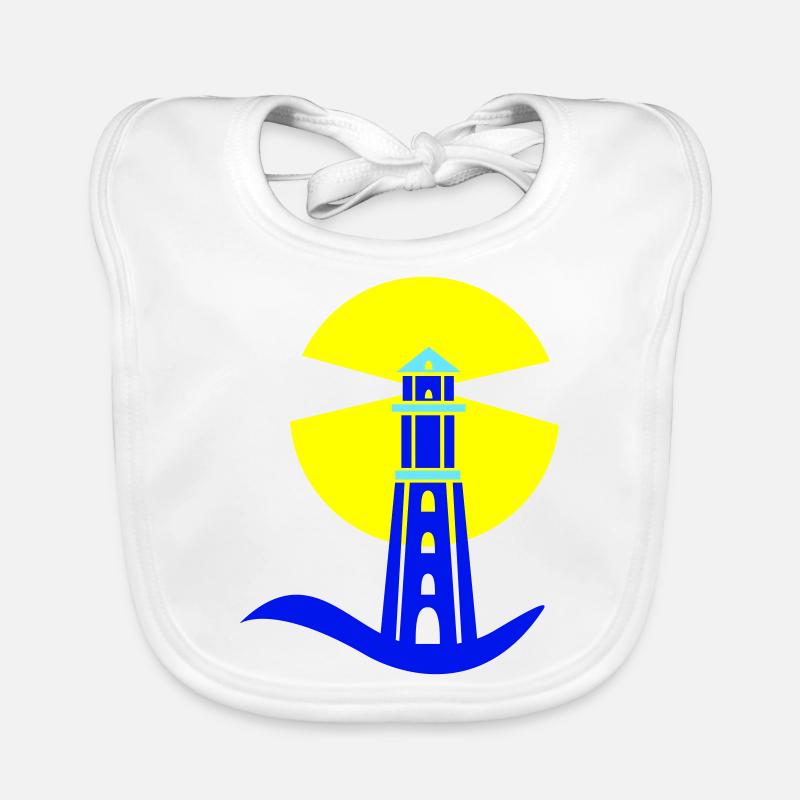 lighthouse Organic Baby Bibs