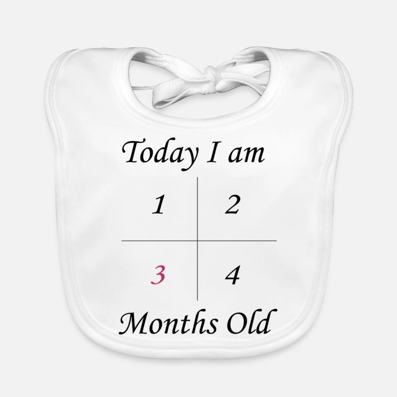 3 mois Bavoir bio Bébé