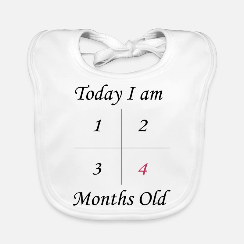 4 months old Organic Baby Bibs