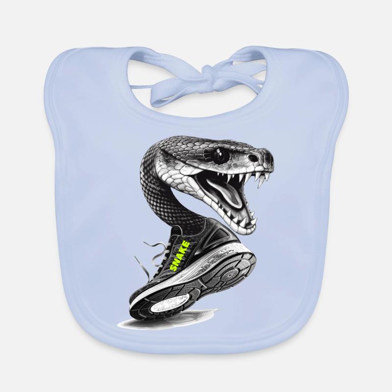snake Baby Bio-Lätzchen