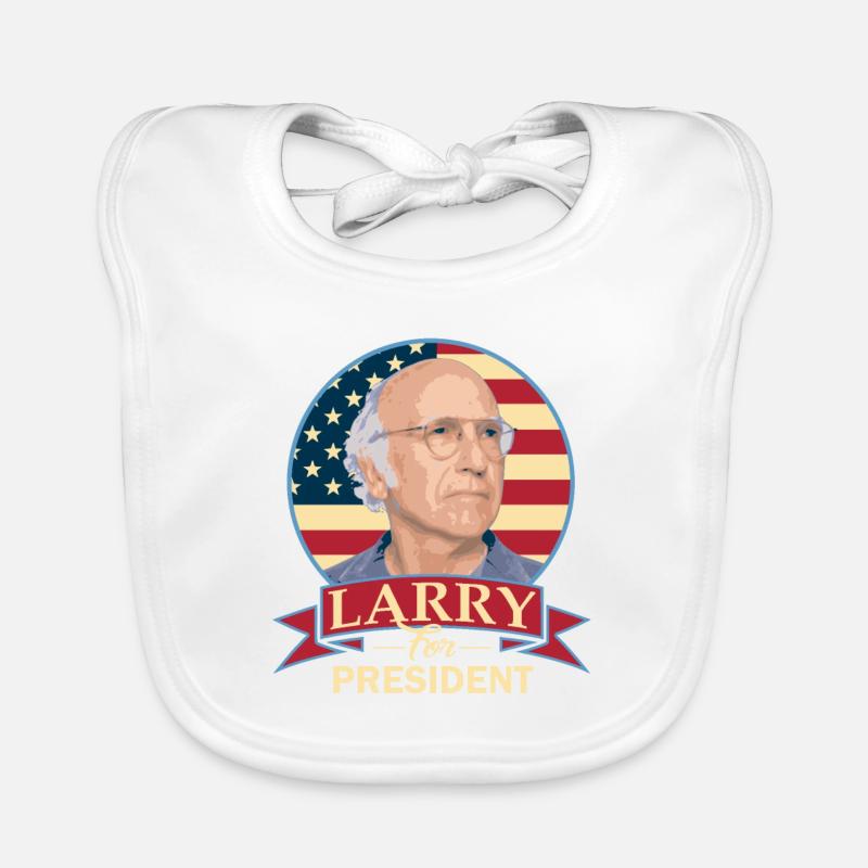 Larry pour le président Bavoir bio Bébé