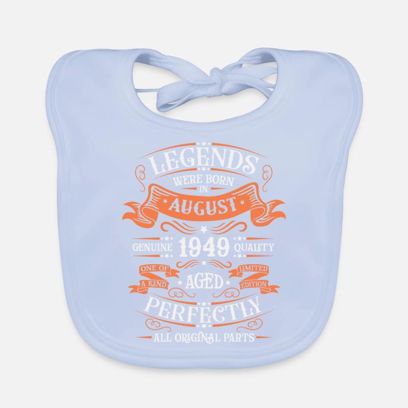 Août 1949 Bavoir bio Bébé