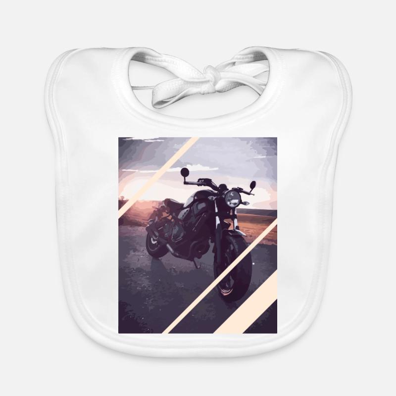 Motorrad Baby Bio-Lätzchen