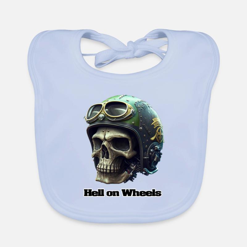 Hell on wheels Organic Baby Bibs