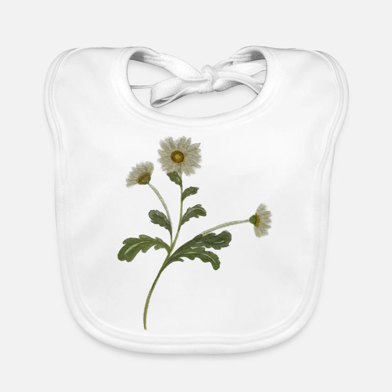 daisy Organic Baby Bibs