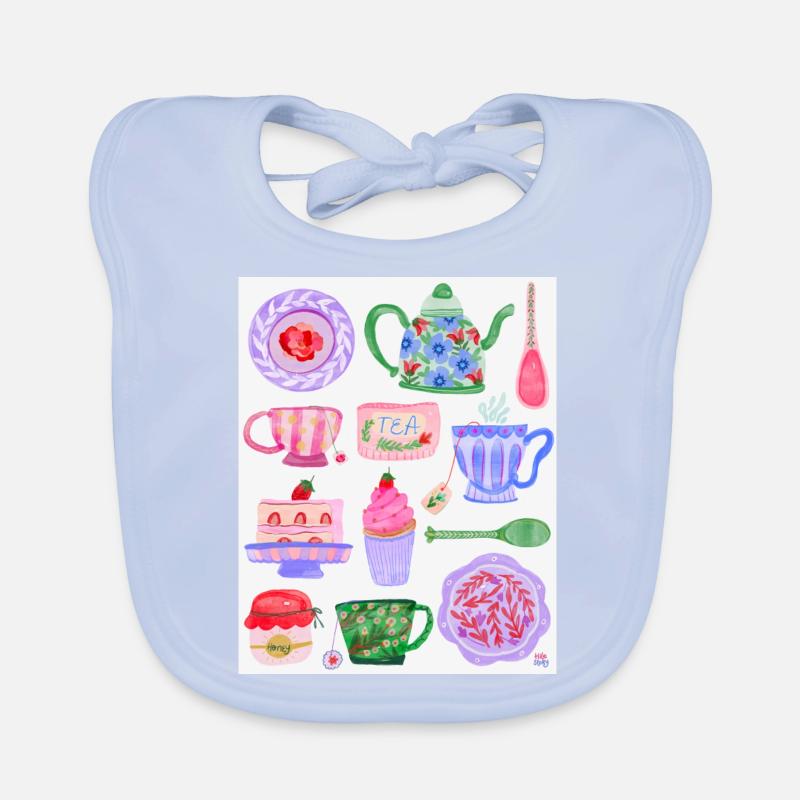 Dessert & Tea Baby Bio-Lätzchen