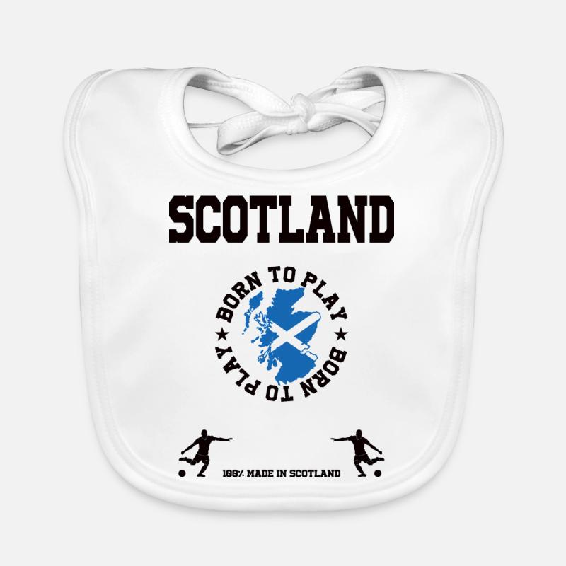 Écosse Bavoir bio Bébé