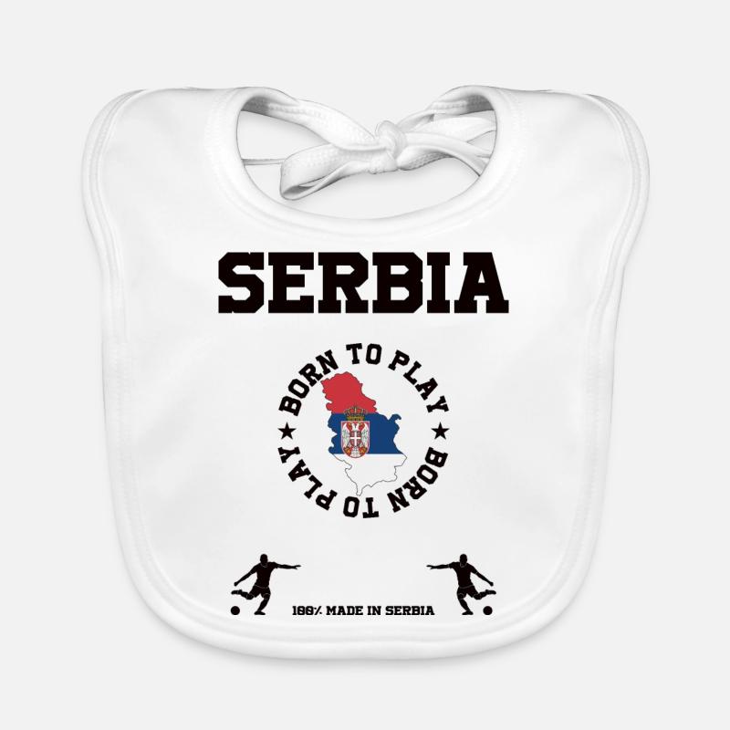 Serbie Bavoir bio Bébé