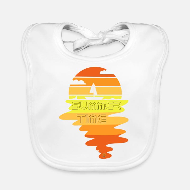 SOMMERZEIT Baby Bio-Lätzchen