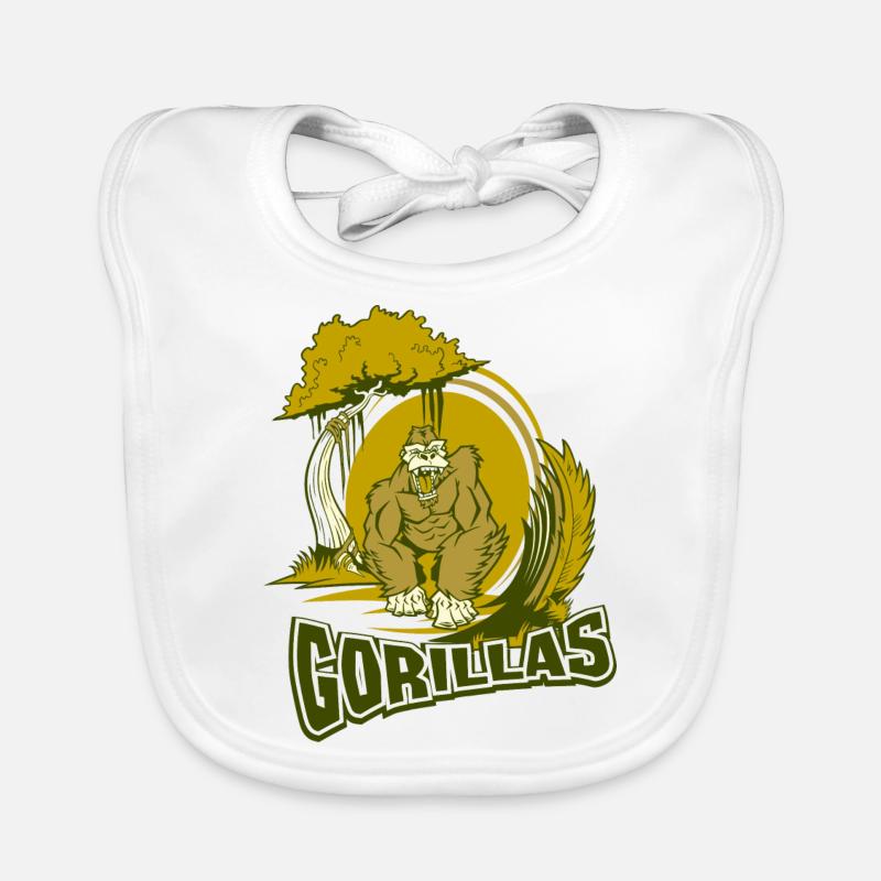 Gorilla Baby Bio-Lätzchen