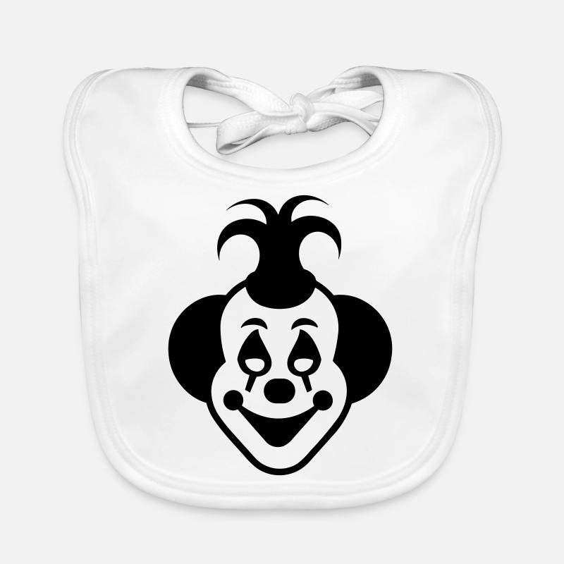 Clown Bavoir bio Bébé