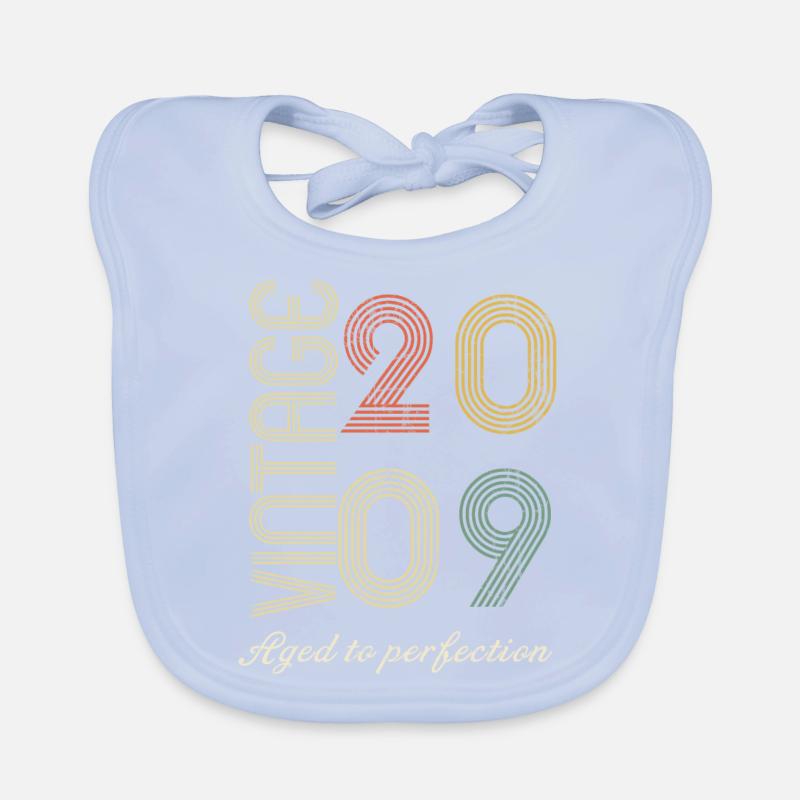 15 Year Anniversary Gift - 2009 Organic Baby Bibs