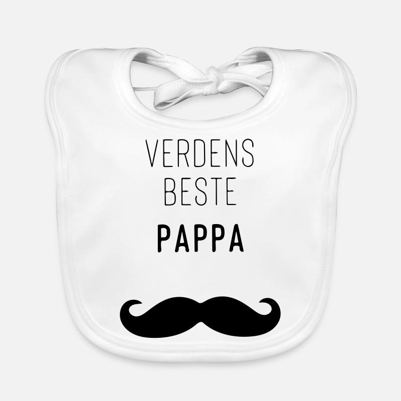 le meilleur papa du monde Bavoir bio Bébé